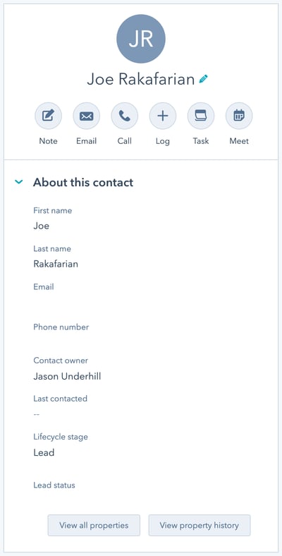 Editing HubSpot Lifecycle Stage Manually