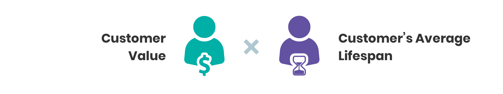Customer lifetime value equation