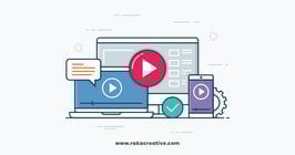 Illustration showcasing animation in marketing.