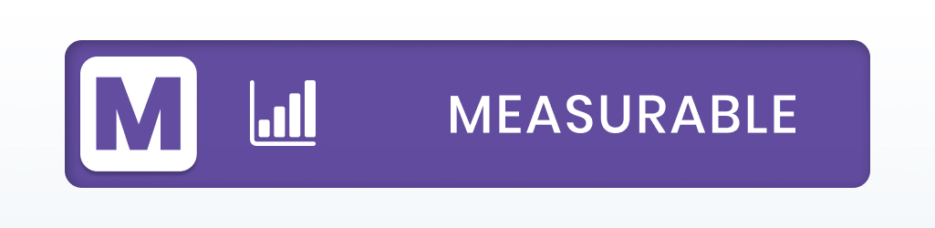 SMART Goals: Measurable