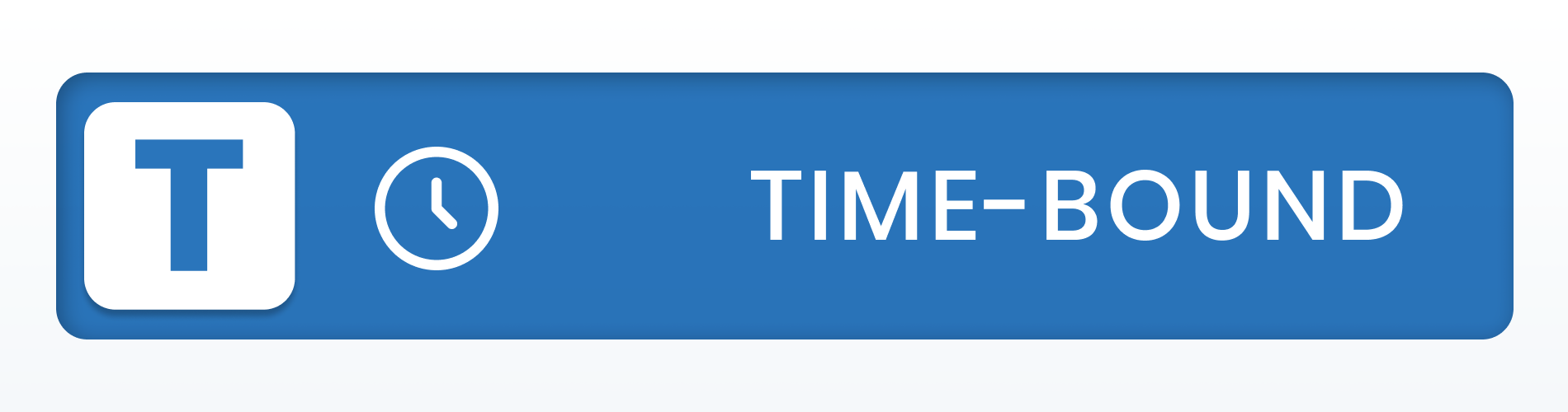 SMART Goals Time-Bound