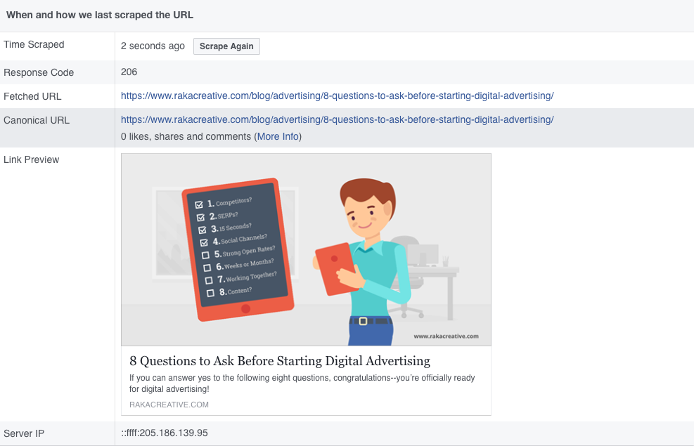 Social Media Troubleshooting