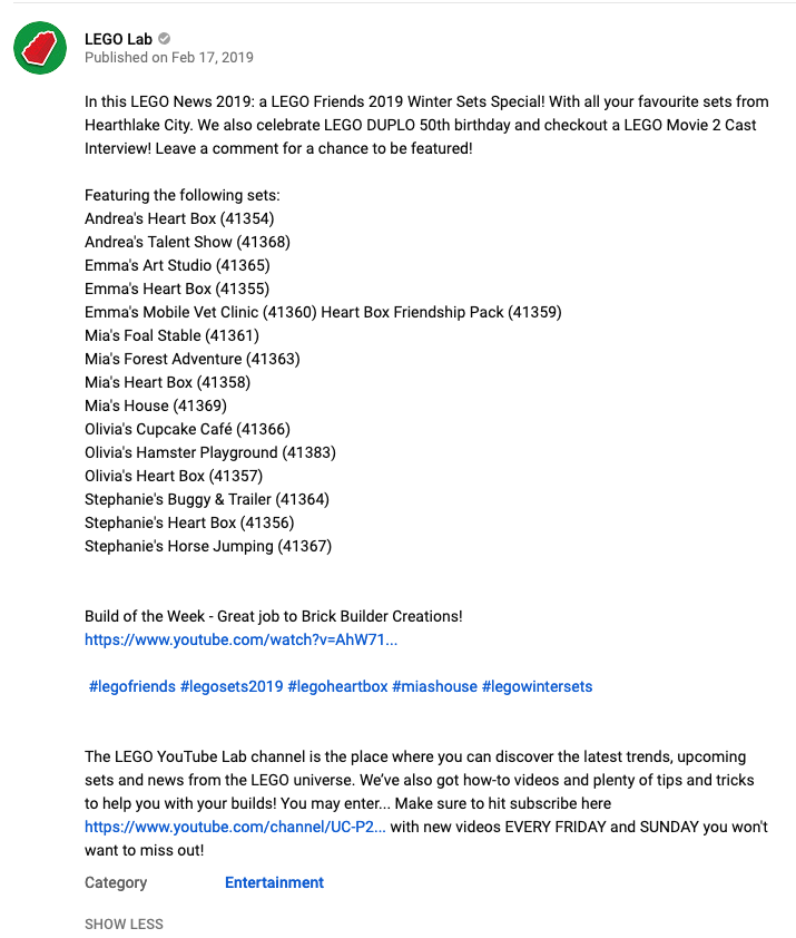 YouTube SEO description best practices