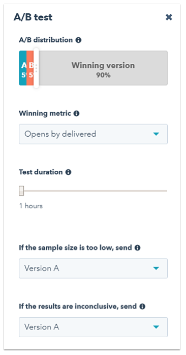 HubSpot A/B testing How-to