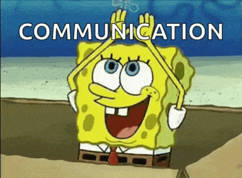 Gif of SpongeBob SquarePants.