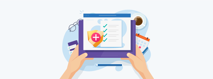 Graphic showcasing the verification process across social media platforms.