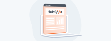 Computer screen displaying HubSpot CRM