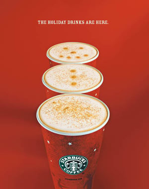 Starbucks Holiday Content Marketing
