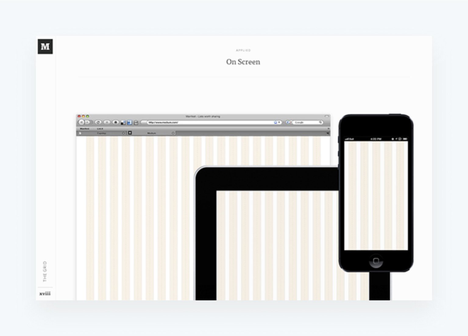 style guide example from Medium
