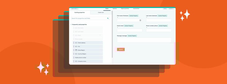 HubSpot Product Updates: example of copying a HubSpot form across accounts