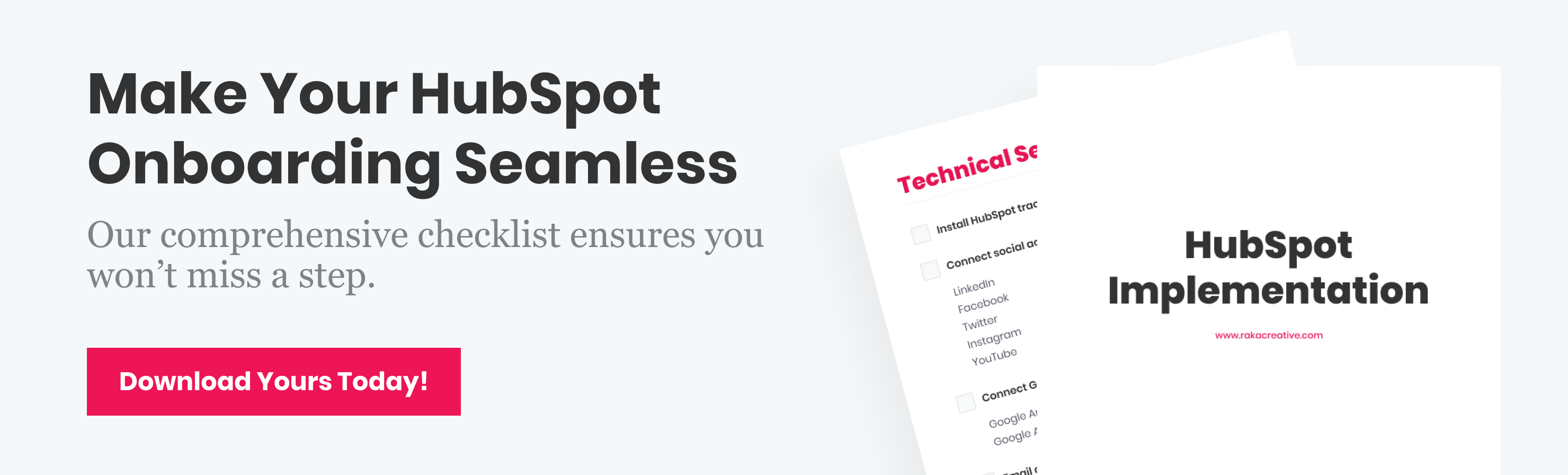 HubSpot Onboarding Checklist Footer CTA 