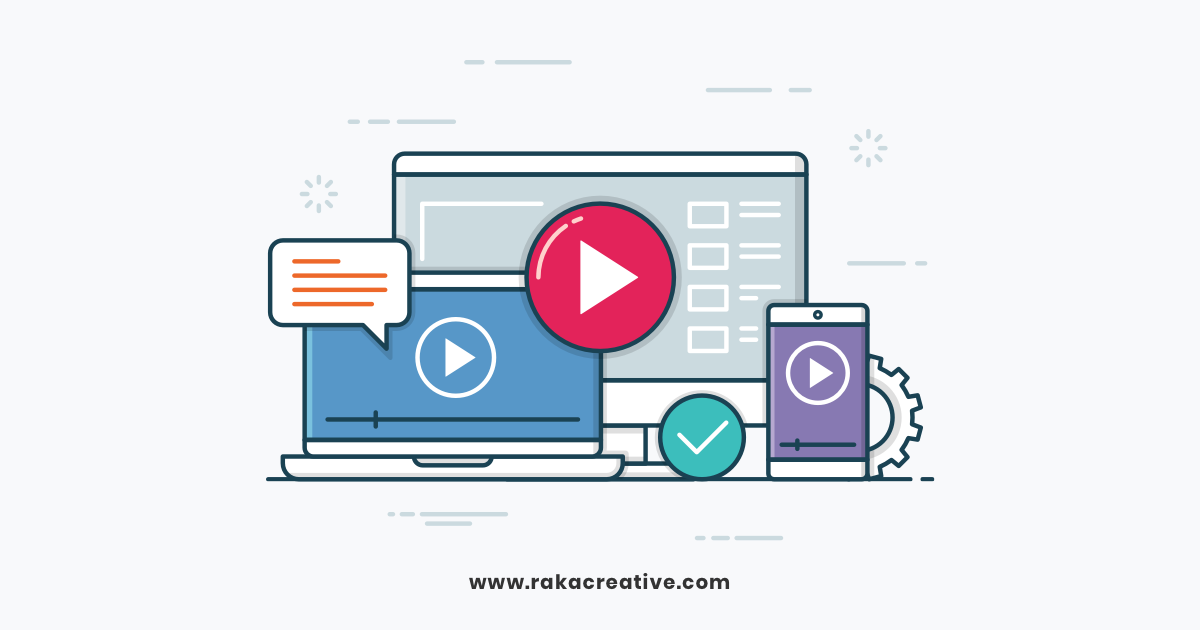 Illustration showcasing animation in marketing.