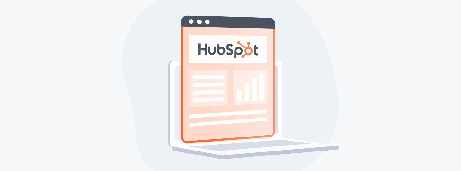 Computer screen displaying HubSpot CRM